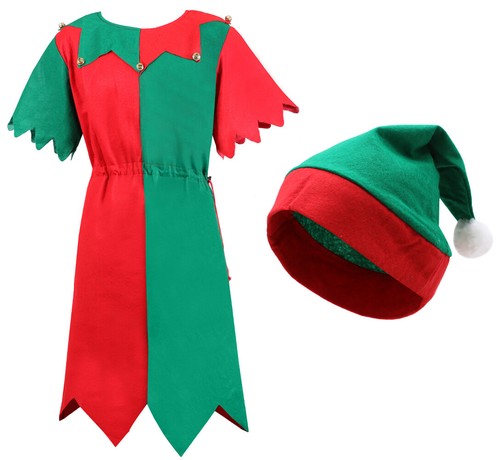 Adults unisex elf costume - unisex,