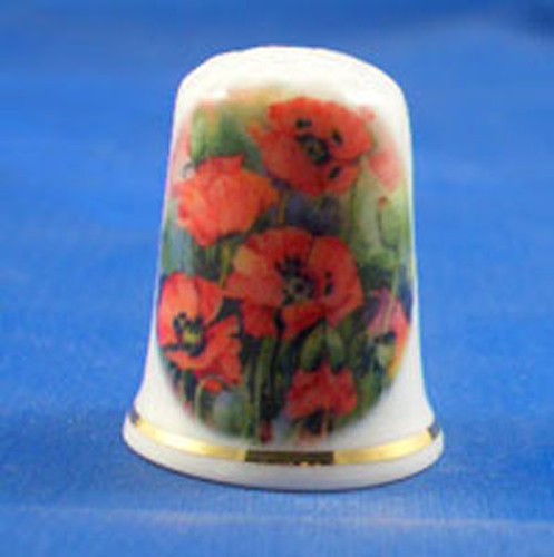 Birchcroft china thimble - china,