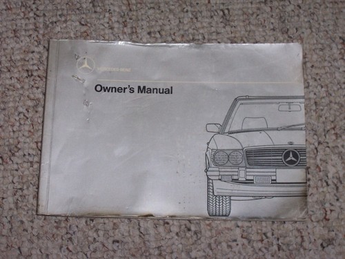 1989 mercedes benz - mercedes, owner