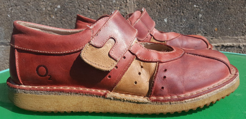 Oxygen red chunky mary jane - red,