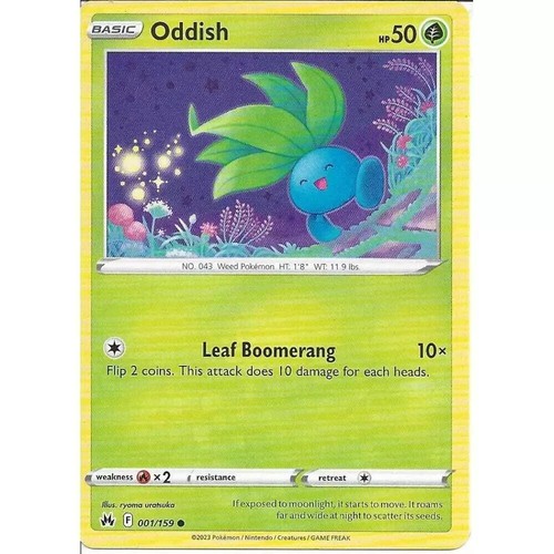 001 159 oddish - 001/159, common