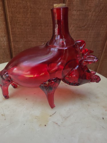 Vintage red razorback hog - vintage,