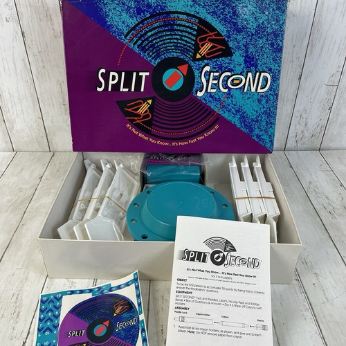 Split second board game - second,