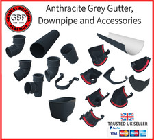 Half Round Anthracite Gutter