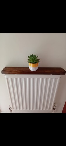 Hand crafted radiator shelf - crafted,