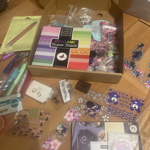 Joblot bundle misc craft items - bundle,