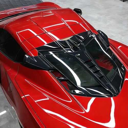 Carbon fiber look rear - rear, decklid