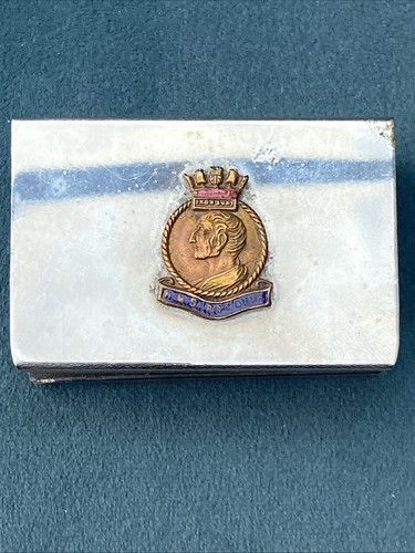 Hms iron duke match box - box, holder