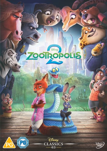 Zootropolis - 2, (dvd)