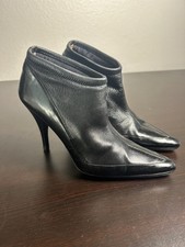 Vintage Gucci Ankle Boots Heel