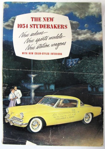 Studebaker car sales brochure - studebaker,