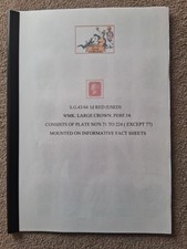 Penny Red Complete Stamp Collection