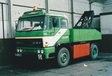 COLOUR PHOTO SOUTHDOWN DAF RECOVERY LORRY HDP438W WORTHING 1989