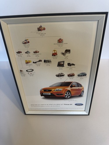 Framed original mk2 ford focus - framed,