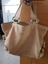 reduced LUPO BARCELONA NATURAL LEATHER BAG + 2 x PURSES VGC 