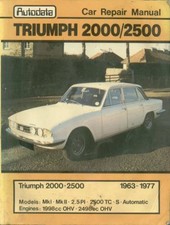 TRIUMPH 2000 2500 2.5 PI