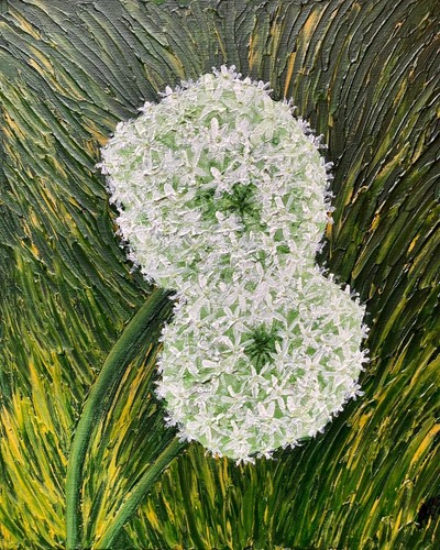 Textured abstract acrylic - acrylic, art