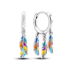 MULA Women Colorful Feather