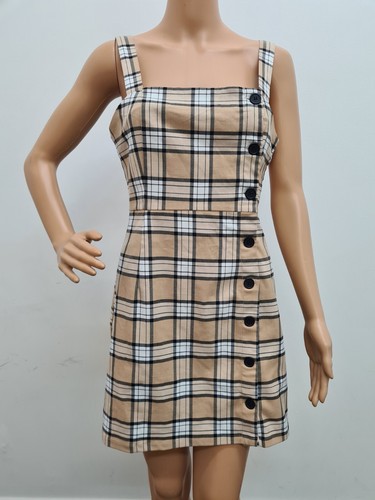 Ladies beige mix checked - mix,