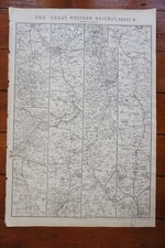 19th Century GWR Railway Map