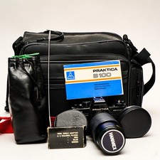 Praktica B100 35mm Film Camera Bundle – Fully Tested with Film