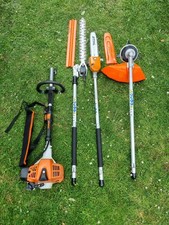 stihl KM94RC professional combi set. strimmer, long reach hedge cutter pole saw