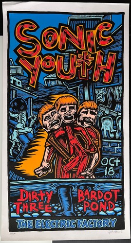 Sonic youth 1995 poster - sonic,