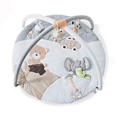Musical jungle baby play mat