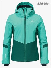 Womens Schoffel Kanzelwand Spectra Green Ski Jacket in Plus sizes