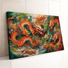 Chinese Dragons #1 Abstract