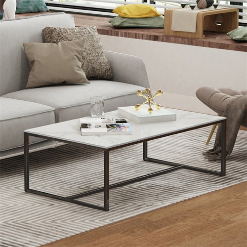 Coffee table real - real, marble