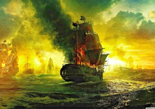 Pirates the caribbean ship - pirates,