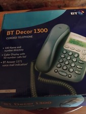 Bt decor 1300 grey corded telephone