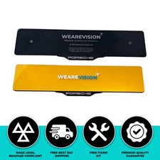 Porsche Number Plate Car