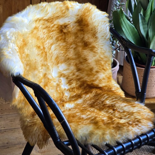 100 genuine sheepskin - genuine, mat