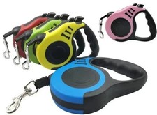 Retractable Dog Lead Extendable Training Dog Leash Pet Leads 2 Sizes 3m 5m--