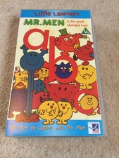 Little Learners - Mr Men in the great alphabet hunt - VHS used