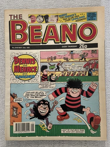 Beano comic magazine 2549 - beano,