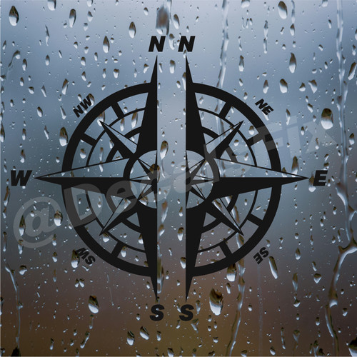 Half compass vinyl - half,