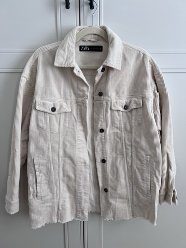 Zara women corduroy jacket - corduroy,