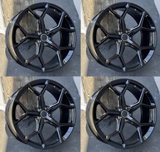 22x10 GLOSS BLACK WHEELS FITS