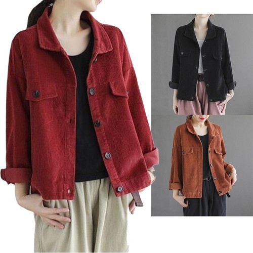 New ladies corduroy coat - new,