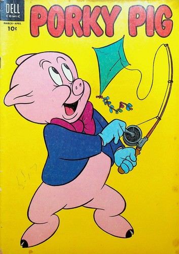 Porky pig dell comics - comics, 1955