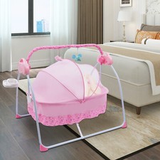 Pink Electric Baby Rocker