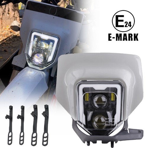 White mask led headlight - led,