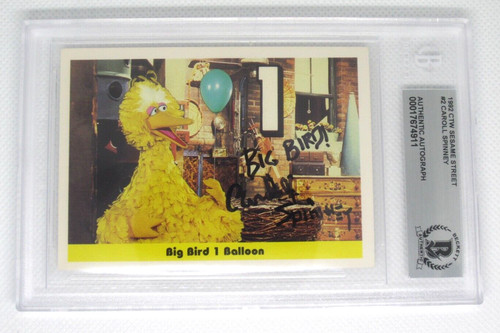 Caroll spinney sesame - caroll, street