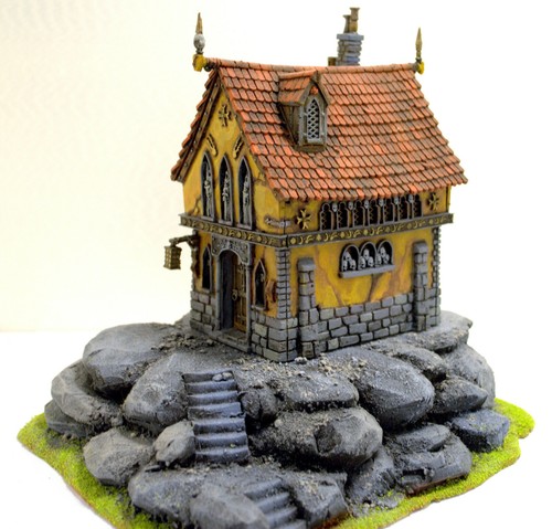Warhammer war game scenery - game,