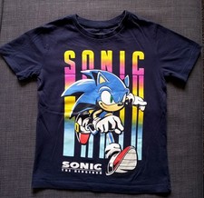 Boys Sonic The Hedgehog  T-Shirt  ( Next  ) . Age 6 Years.  Great Condition.