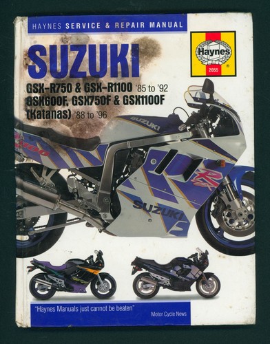 Suzuki gsxr 750 1100 haynes - 1100,