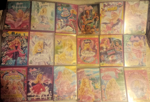 Collection barbie dvds - of,